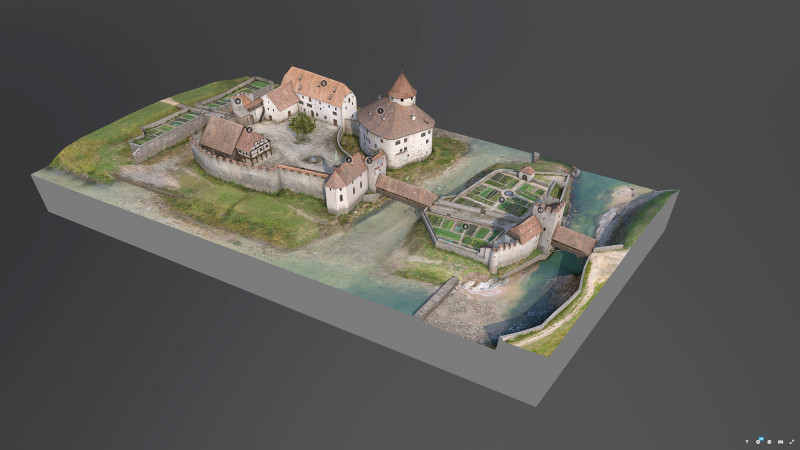 Rekonstruktion Schloss Zwingen