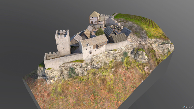 Rekonstruktion Ruine Ödenburg