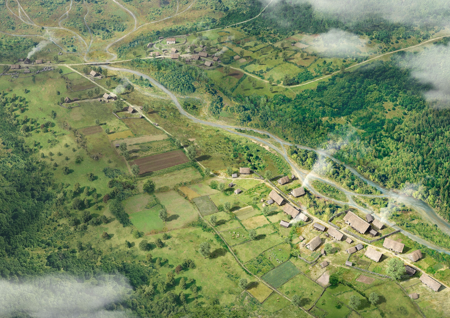 Siedlung Sursee im 7. Jh.